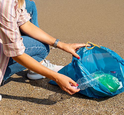 Collecting Plastic Waste